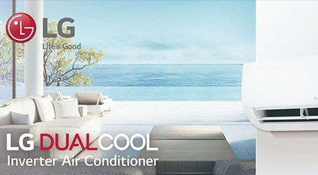 LG Dual Cool Image - Inverter Air Conditioner
